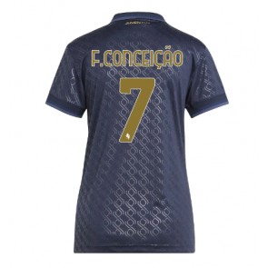 Juventus Francisco Conceicao #7 Replika Tredjetrøje Dame 2024-25 Kortærmet